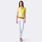 Ralph Lauren Cotton Piqu Polo Shirt Riviera Gold