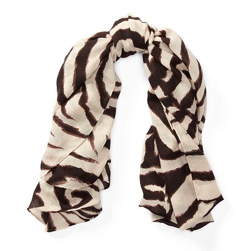 Ralph Lauren Zebra-print Cashmere Scarf Zebra