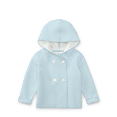 Ralph Lauren Reversible Fleece Hoodie Beryl Blue 3m