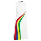 Ralph Lauren Celesse Crepe Cady Dress Linen White