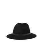 Ralph Lauren Wool Fedora Hat Black