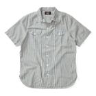 Ralph Lauren Rrl Striped Cotton-linen Shirt Rl 884 Cream Indigo