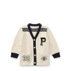 Ralph Lauren Combed Cotton Cardigan Guide Cream 3m