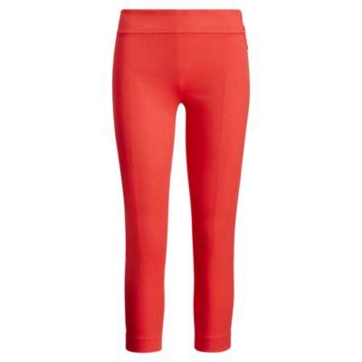 Ralph Lauren Stretch Twill Skinny Pant Fresh Tomato 4p