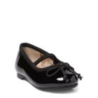 Ralph Lauren Nellie Leather Ballet Flat Black Patent