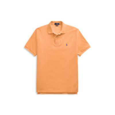 Ralph Lauren Custom Slim Fit Mesh Polo Fair Orange