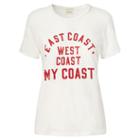 Ralph Lauren Denim & Supply Cotton Jersey Graphic Tee Cream