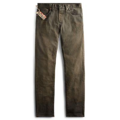 Ralph Lauren Slim Fit Bedford Corduroy Pant Creekbed Olive