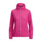 Ralph Lauren Wind-resistant Mockneck Jacket Brilliant Magenta