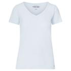 Ralph Lauren Denim & Supply Cotton V-neck Tee Cabo Blue