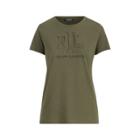 Ralph Lauren Embossed-logo T-shirt Admiral Green