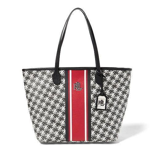 Ralph Lauren Lauren Medium Ashley Tote Black Multi