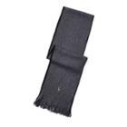 Ralph Lauren Merino Wool Scarf Charcoal Marl