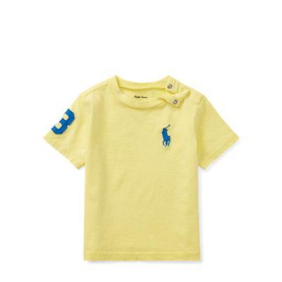 Ralph Lauren Cotton Jersey Crewneck T-shirt Beekman Yellow 3m