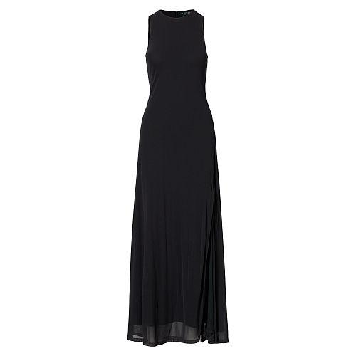 Ralph Lauren Lauren Mesh-overlay Maxidress