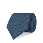 Ralph Lauren Print Cashmere-silk Tie Navy