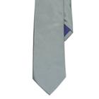 Ralph Lauren Peau De Soie Narrow Tie Silver