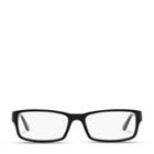 Polo Ralph Lauren Rectangular Eyeglasses Shiny Black