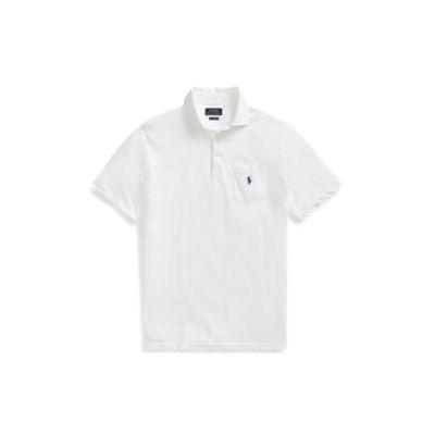 Ralph Lauren Classic Fit Jersey Polo Shirt White 1x Big