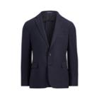Ralph Lauren Birdseye Wool Sport Coat Dark Navy And Grey