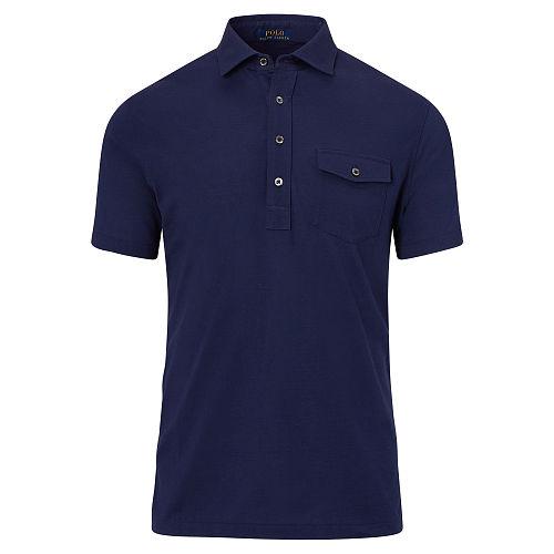 Polo Ralph Lauren Hampton Cotton Lisle Shirt French Navy