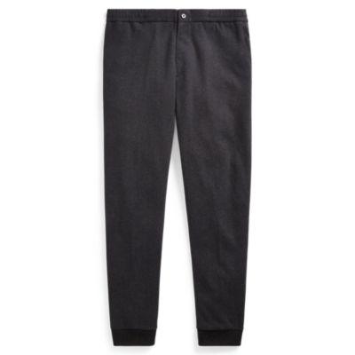 Ralph Lauren Herringbone Double-knit Jogger Gina Grey Heather