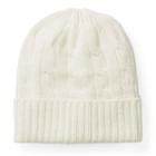 Polo Ralph Lauren Cable-knit Cashmere Hat Heritage Cream