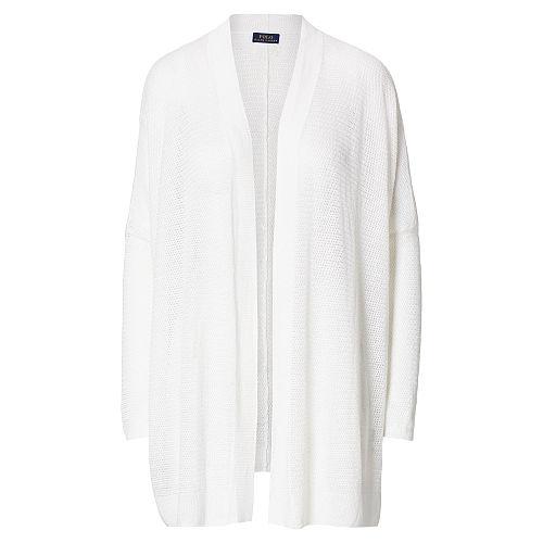 Polo Ralph Lauren Open-front Cardigan White