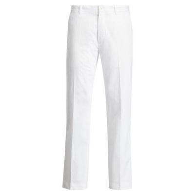 Ralph Lauren Classic Fit Cotton-blend Pant White