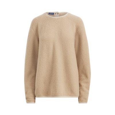 Ralph Lauren Wool-blend Boucl Sweater Truffle Melange