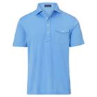 Polo Ralph Lauren Hampton Cotton Lisle Shirt Harbor Island Blue
