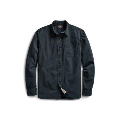 Ralph Lauren Railman Cotton Twill Workshirt Black