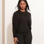 Ralph Lauren Lauren Woman Silk-blend Cardigan Black