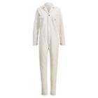 Ralph Lauren Cotton Herringbone Jumpsuit Ecru