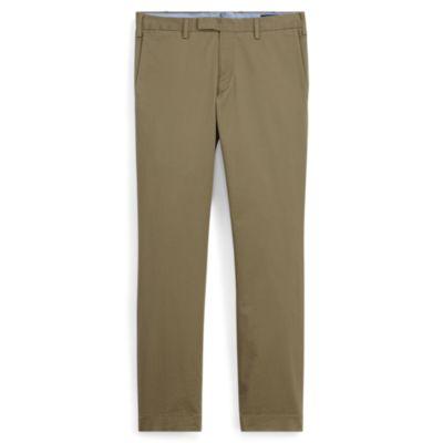 Ralph Lauren Stretch Slim Fit Twill Pant Spring Loden