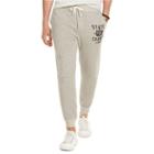 Polo Ralph Lauren Cotton-blend-fleece Jogger Salt And Pepper Heather