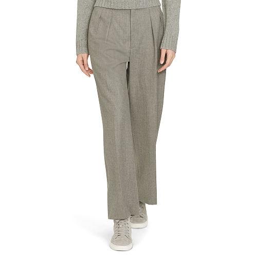 Polo Ralph Lauren Wool Gabardine Wide-leg Pant Montauk Grey