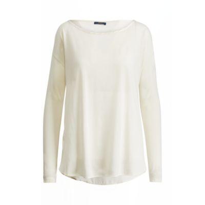 Ralph Lauren Satin-back Jersey Tee Nevis
