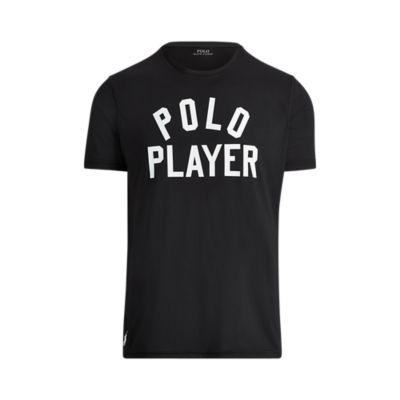 Ralph Lauren Performance Graphic T-shirt Polo Black 2x Big