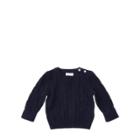 Ralph Lauren Cable-knit Cashmere Sweater French Navy 3m
