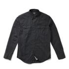 Ralph Lauren Rrl Patterned Cotton Western Shirt Rl 873 Black Cream
