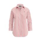 Ralph Lauren No-iron Button-down Shirt Crimson Multi Sp