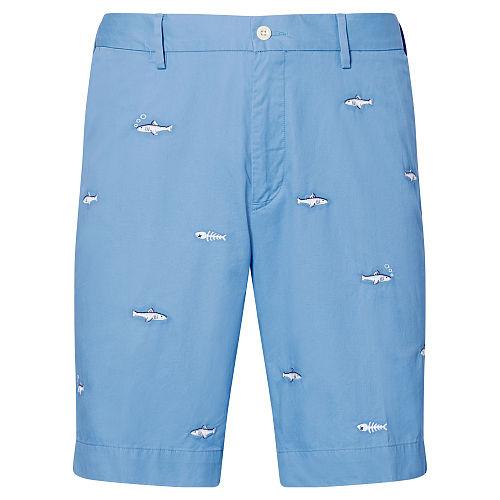 Polo Ralph Lauren Stretch Classic Fit Short Soft Royal W/ Emb