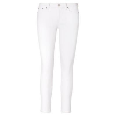 Ralph Lauren Premier Skinny Ankle Jean White 10p