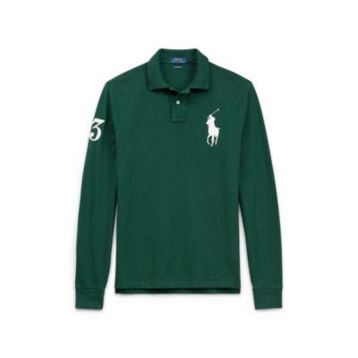 Ralph Lauren Slim Fit Long-sleeve Polo Northwest Pine