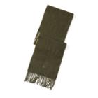 Polo Ralph Lauren Reversible Wool-blend Scarf Dark Loden/light Olive