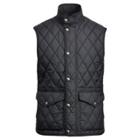 Ralph Lauren The Iconic Quilted Vest Polo Black 4x Big