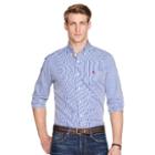 Polo Ralph Lauren Slim-fit Striped Poplin Shirt Force Blue/white