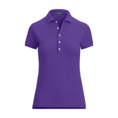 Ralph Lauren Classic Fit-short Sleeve-knit Vista Purple