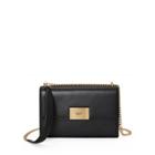 Ralph Lauren Calfskin Rl Chain Bag Black